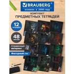 Тетрадь Brauberg 48 лист. 12 шт.