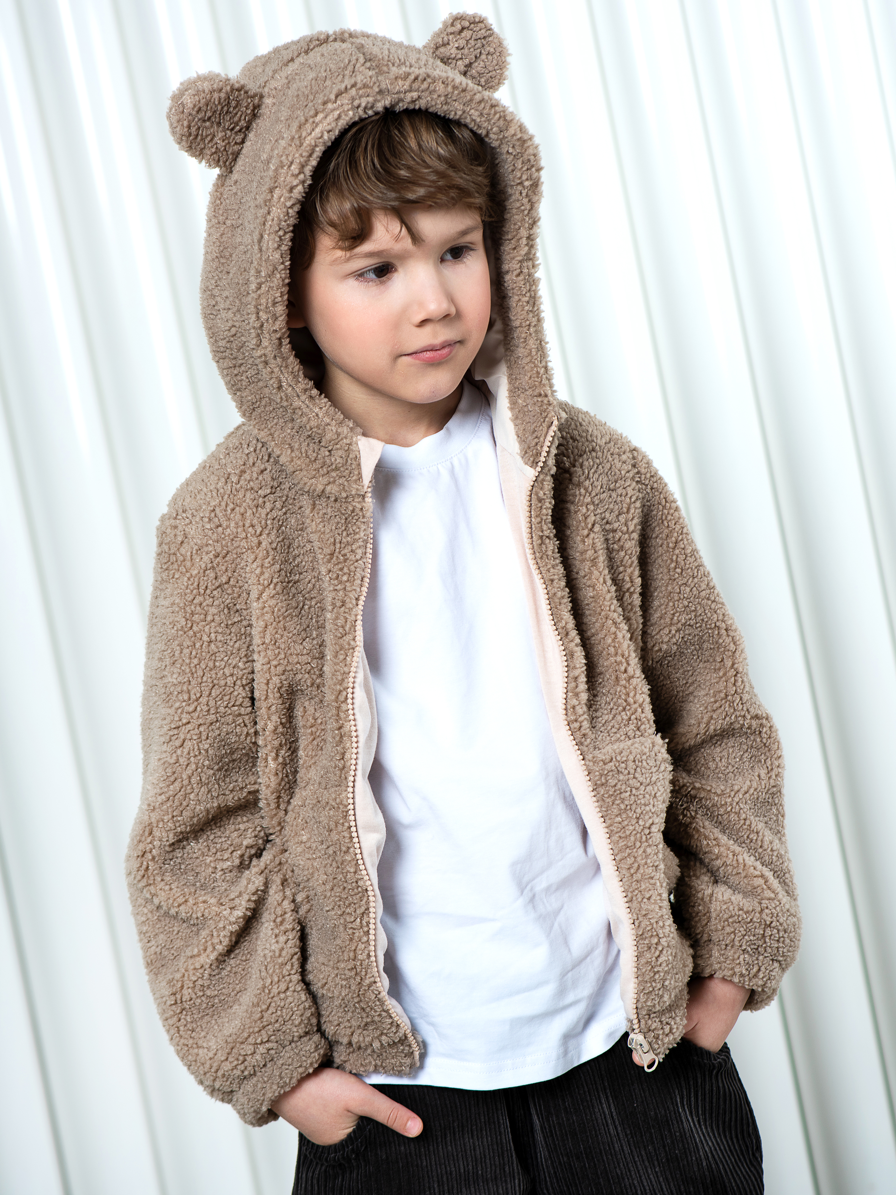 Толстовка LisaWeta FC-01-24 бежевый - фото 8