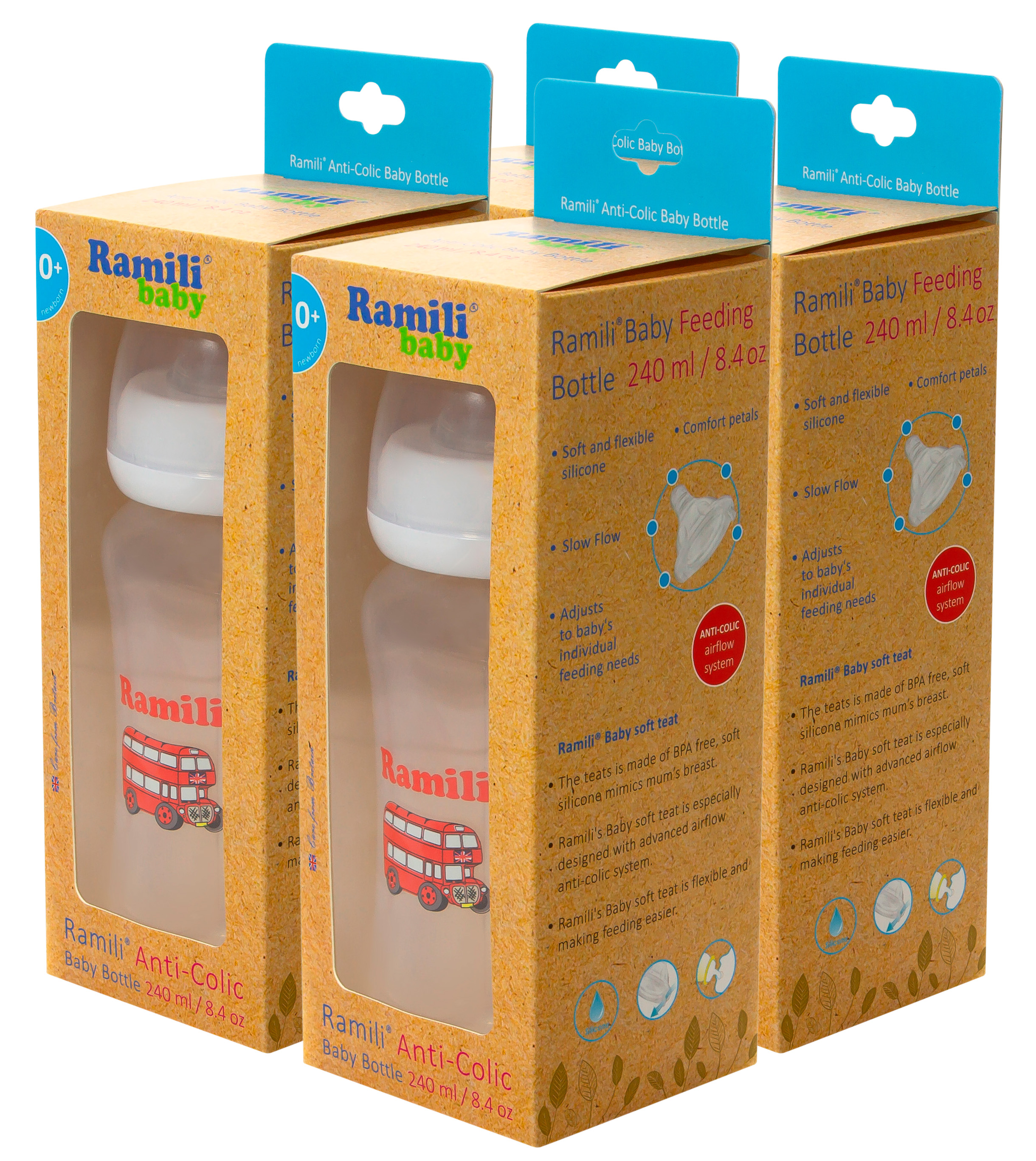 Бутылочка Ramili 240 мл - фото 3