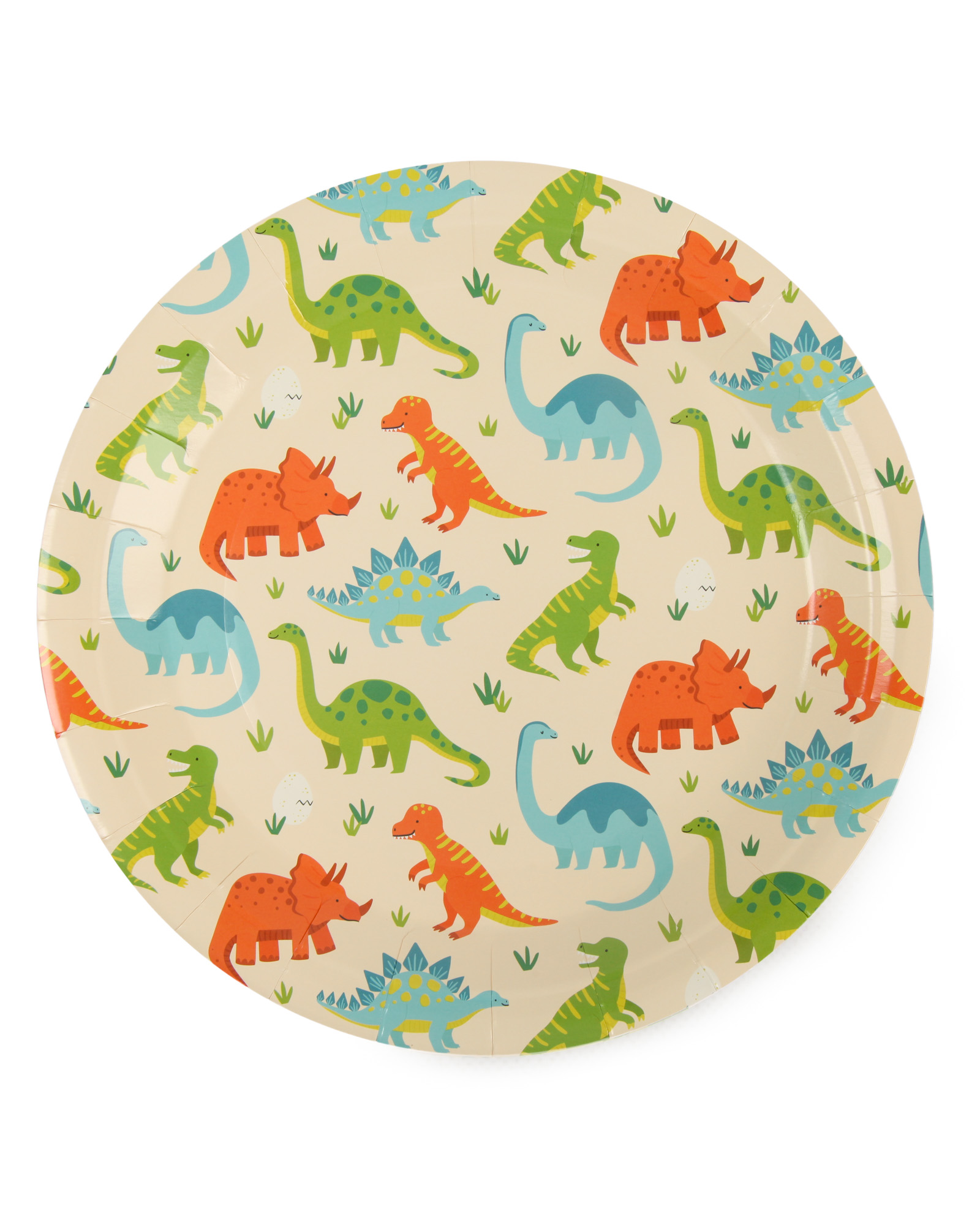 Изображение товара Тарелки Yotoy Динозавры - 8 штук для праздников