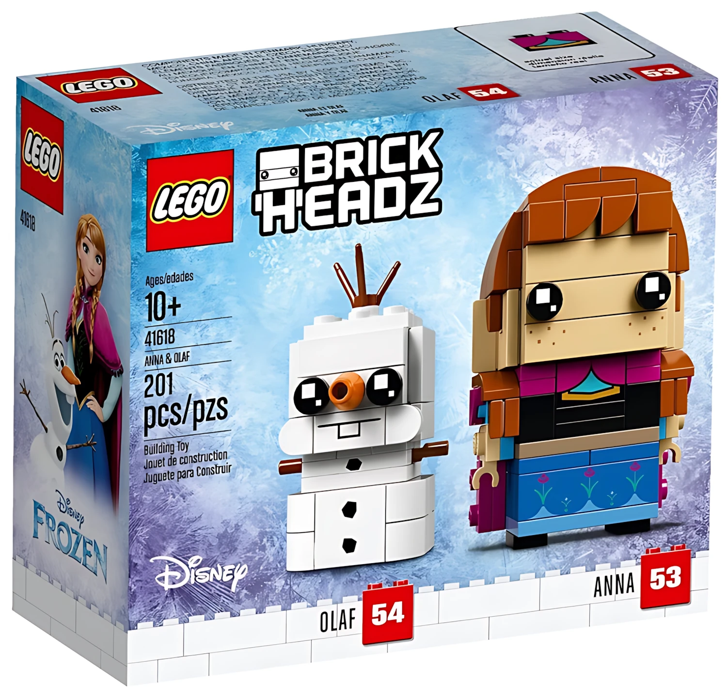 Конструктор LEGO BrickHeadz 41618 201 дет. - фото 1