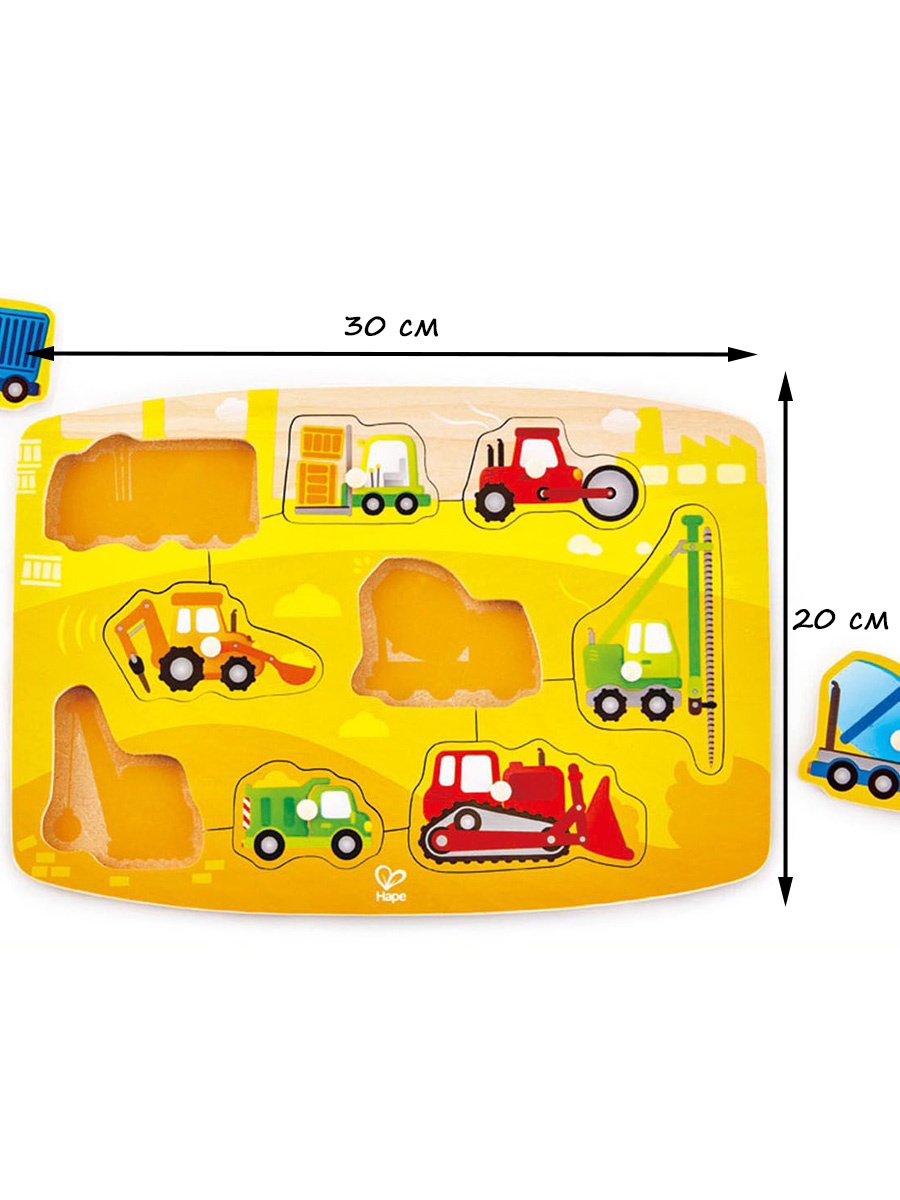 Пазл Hape деревянный - фото 2