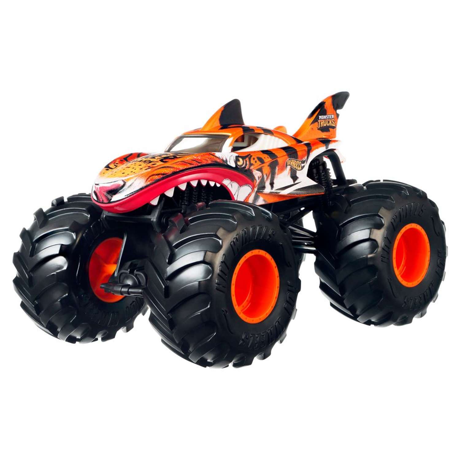 Монстр-трак Hot Wheels Monster Trucks 1:24 оранжевый FYJ83 - фото 1