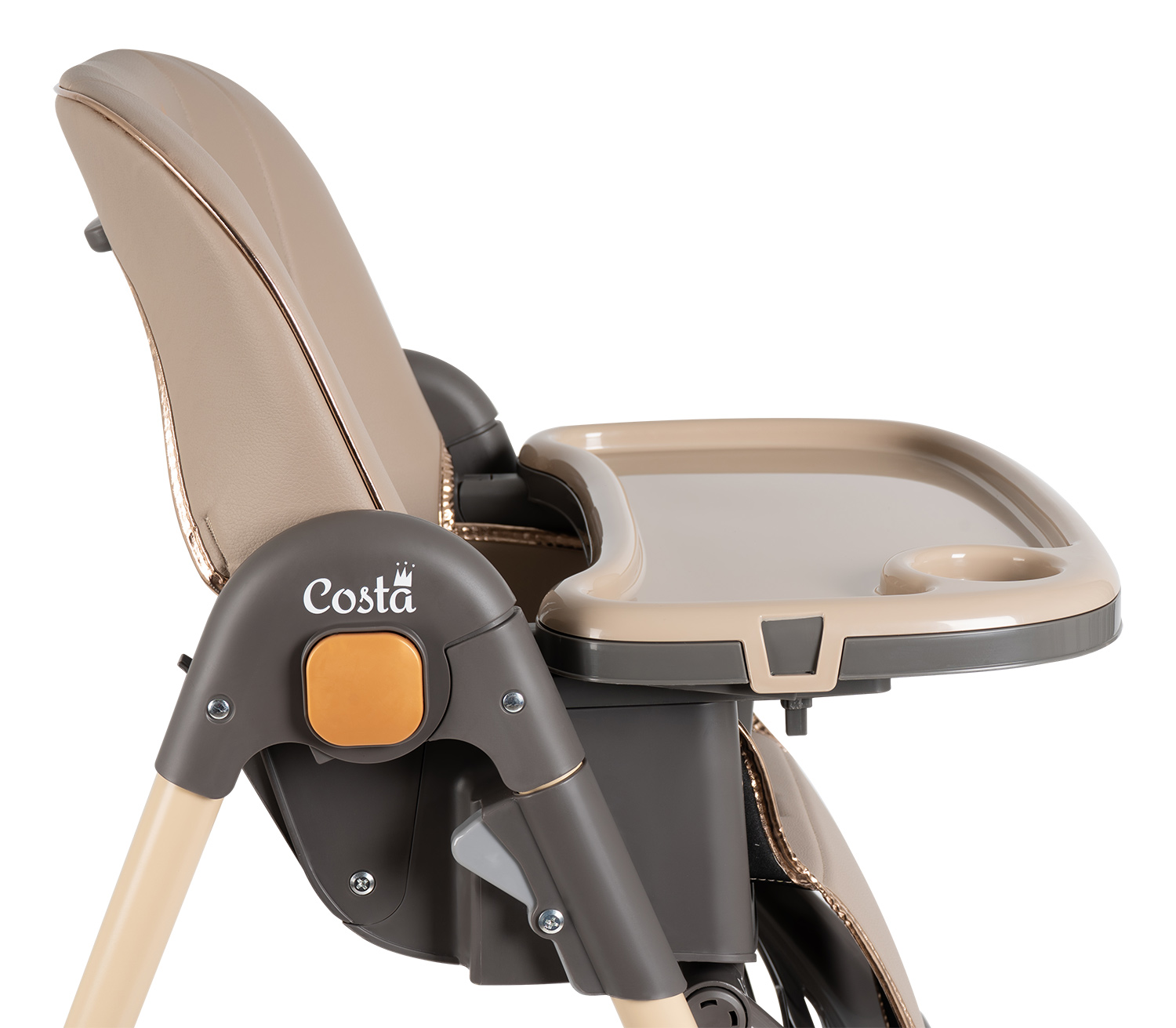 Стульчик для кормления Costa Adelia бежевый - фото 9