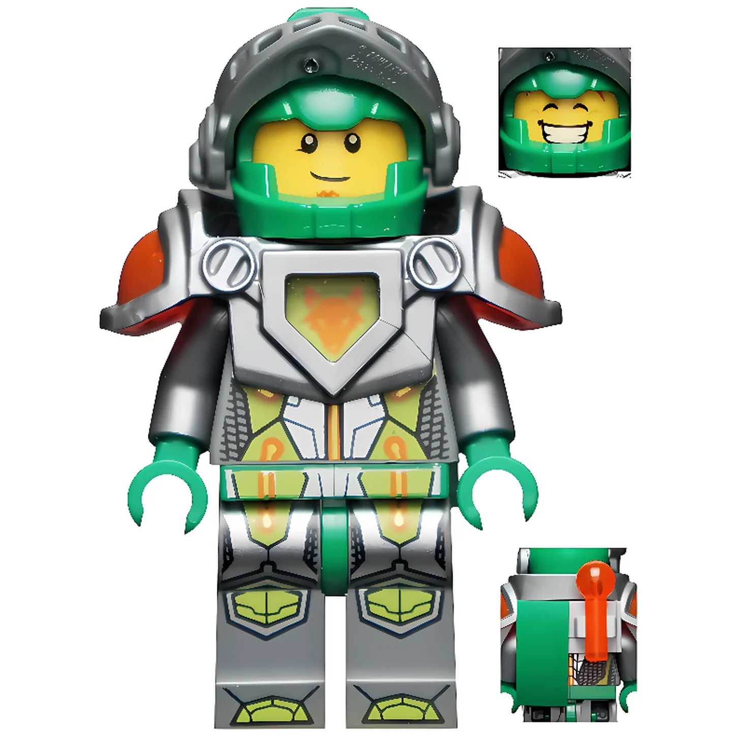 Изображение товара LEGO NEXO KNIGHTS Минифигурка Aaron Fox с серебристой броней