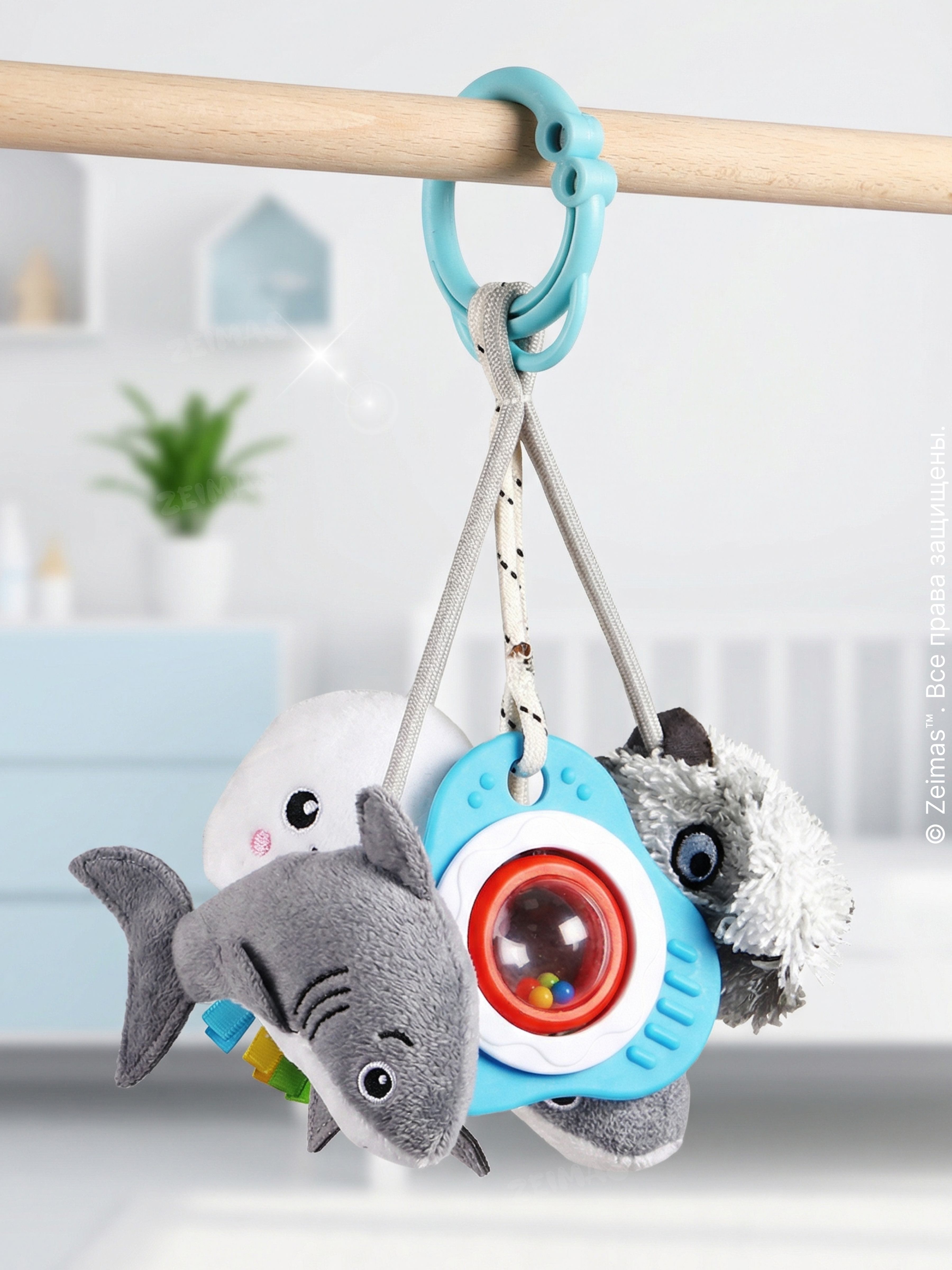 Игрушка Zeimas подвеска Морская фантазия Монтессори - фото 5