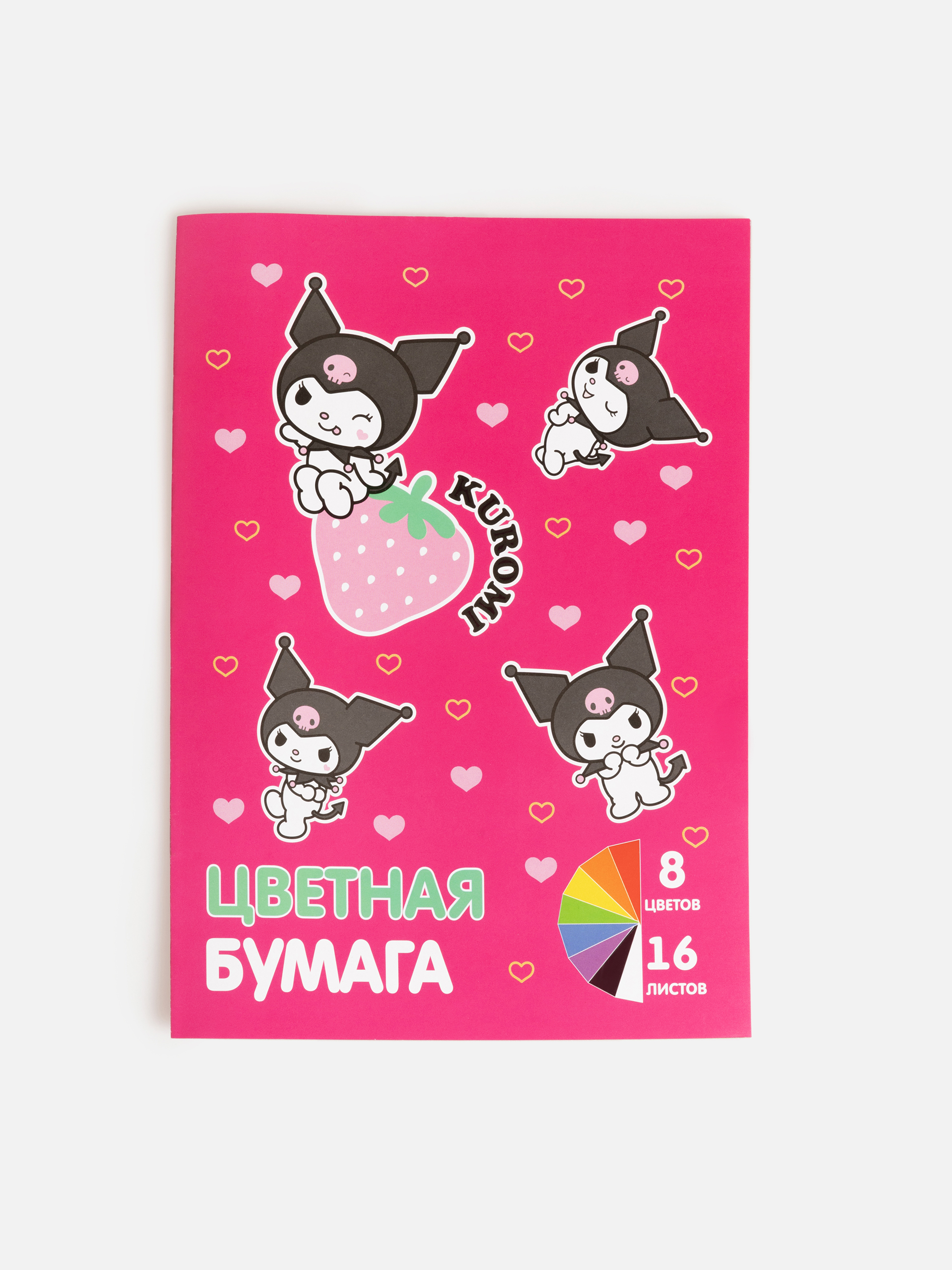 Цветная бумага Acoola 16 лист. - фото 1
