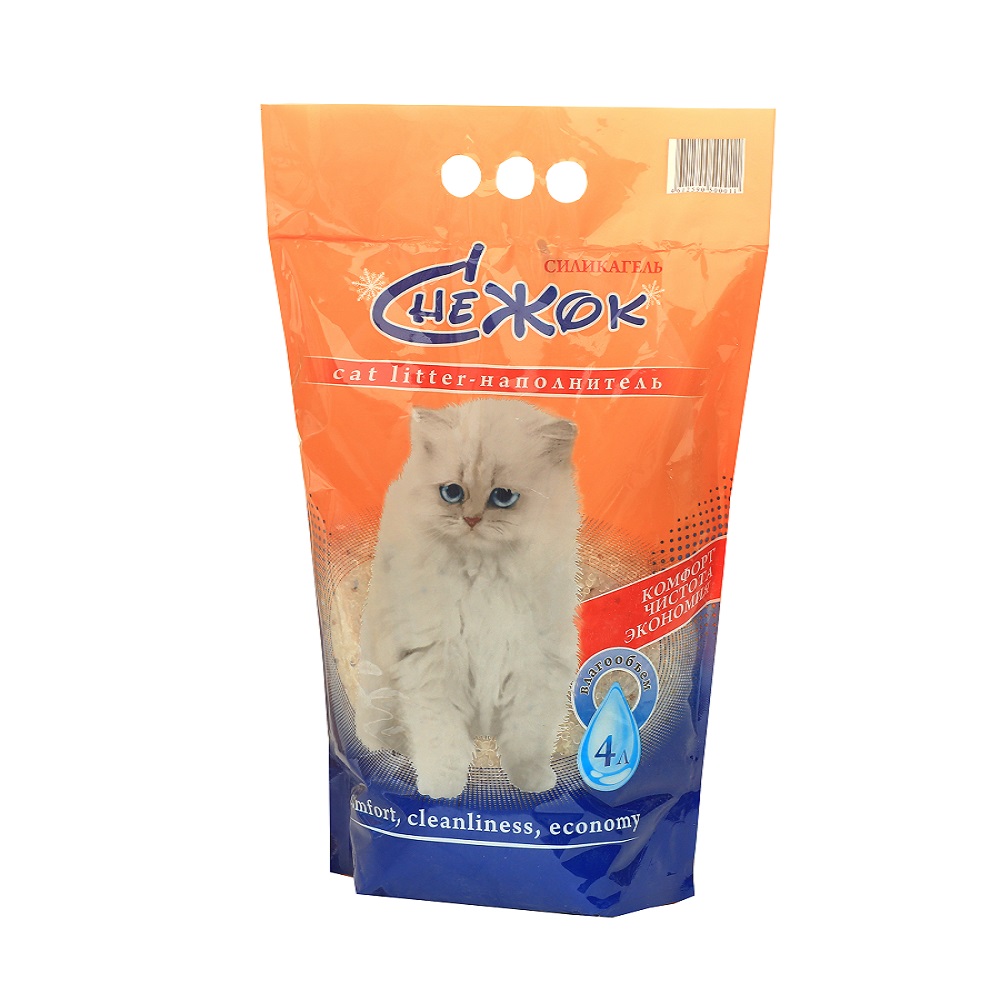 Наполнитель Снежок силикагель впитывающий смесь силикагелей - фото 1