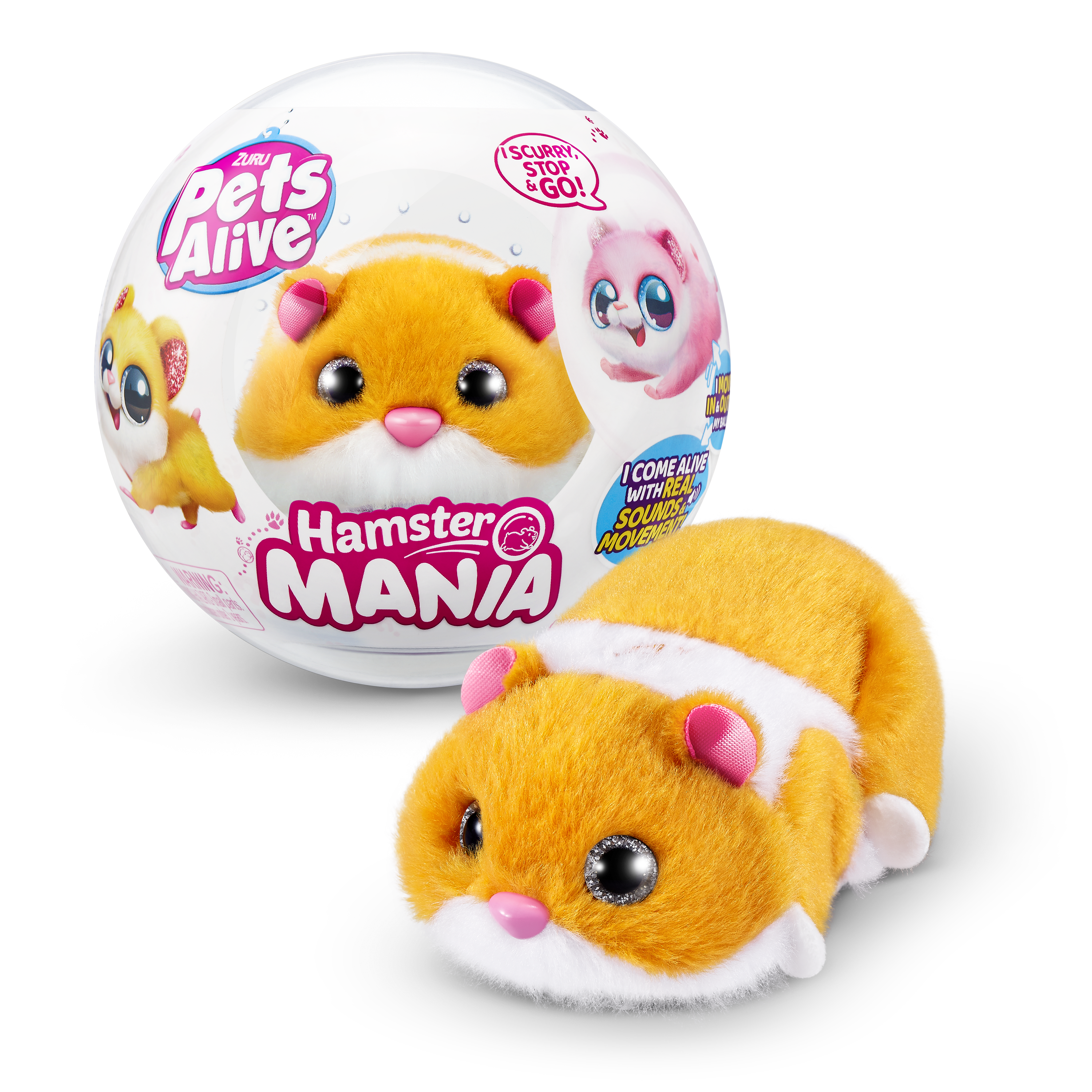 Мягкая игрушка Zuru Hamstermania - фото 7