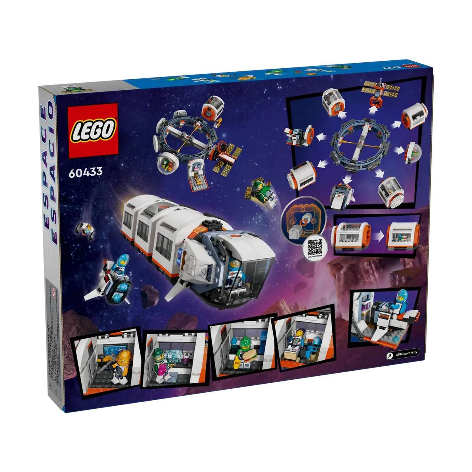 Конструктор LEGO City Модульная космическая станция 1097 дет. - фото 10