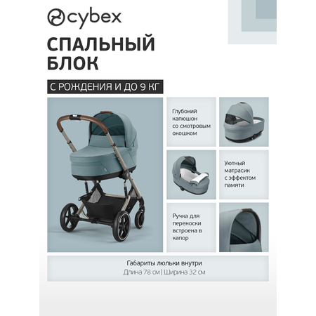 Коляска 3в1 Cybex Balios S Lux 3в1 2025