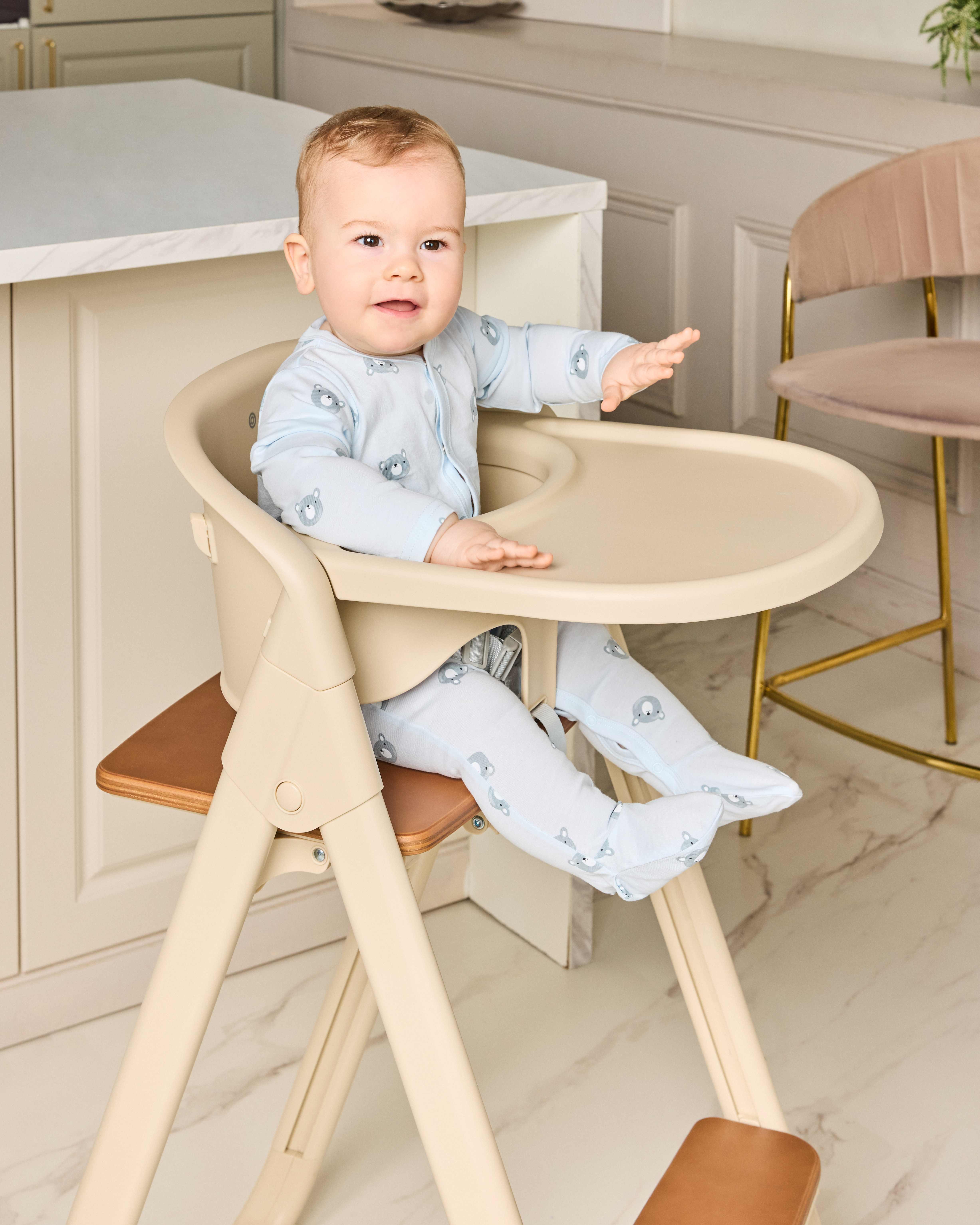 Стульчик для кормления Olsson Ingrid бежевый - фото 2