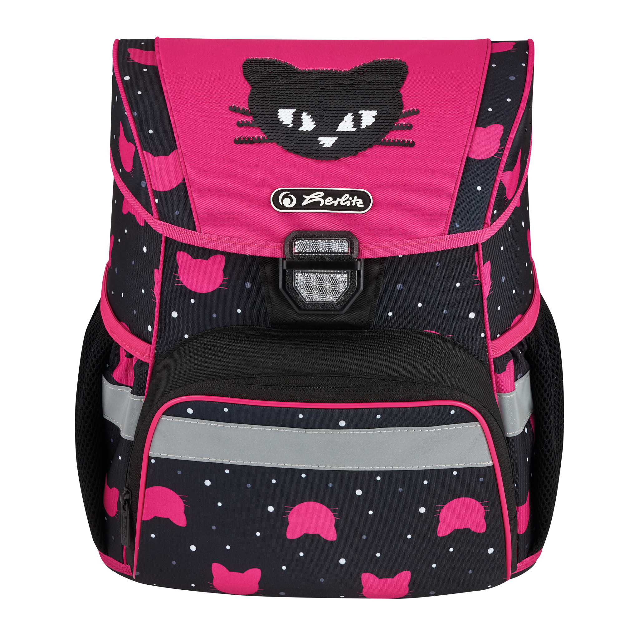 Ранец Herlitz Loop Black Cat 50032549 - фото 1