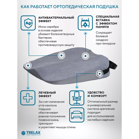 Подушка для сидения TRELAX Spectra Seat П17