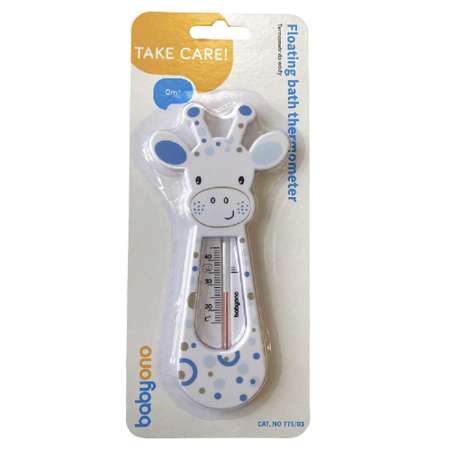 Термометр для воды Babyono для купания новрожденных арт776/03 Жирафик
