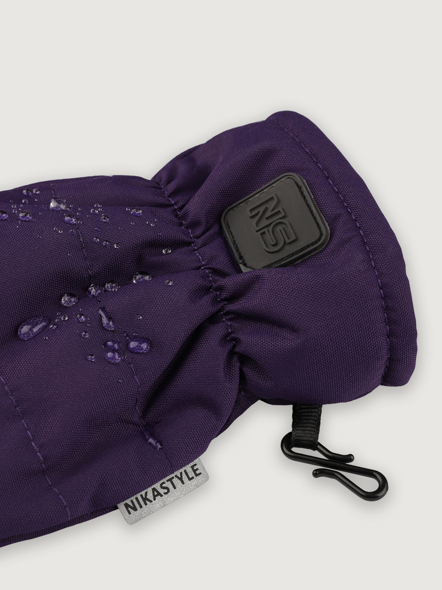 Варежки NIKASTYLE 14з17625 фиолет - фото 5