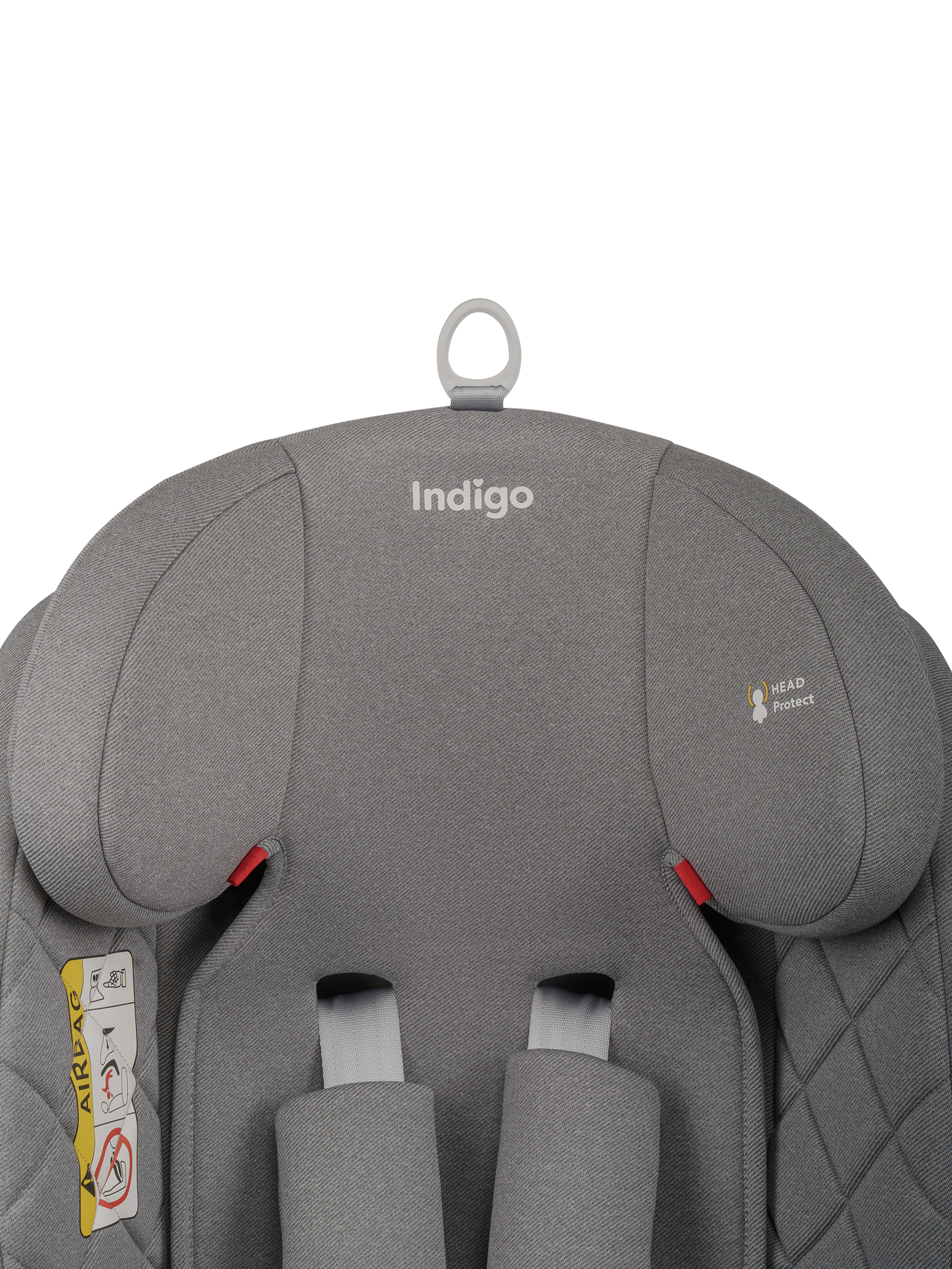 Автокресло Indigo Tourneo S Isofix 0+/1/2/3 (0-36 кг) серебряный - фото 35