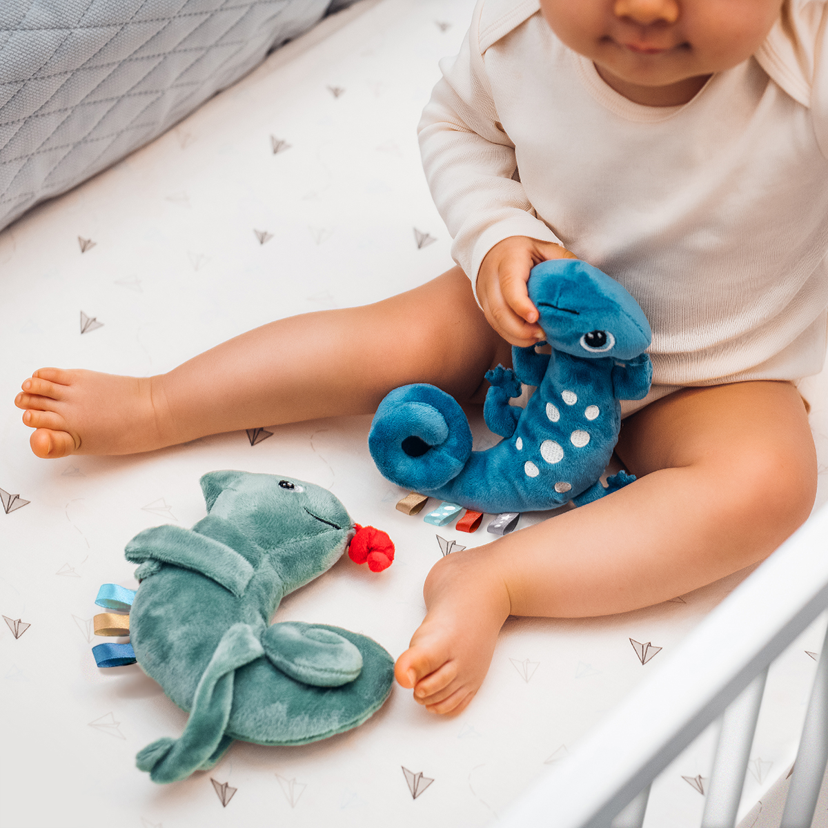 Игрушка Babyono подвеска Хамелеон Charles в ассортименте - фото 7
