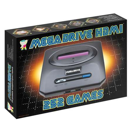 Игровая приставка Dendy Mega Drive 252 + конвертер