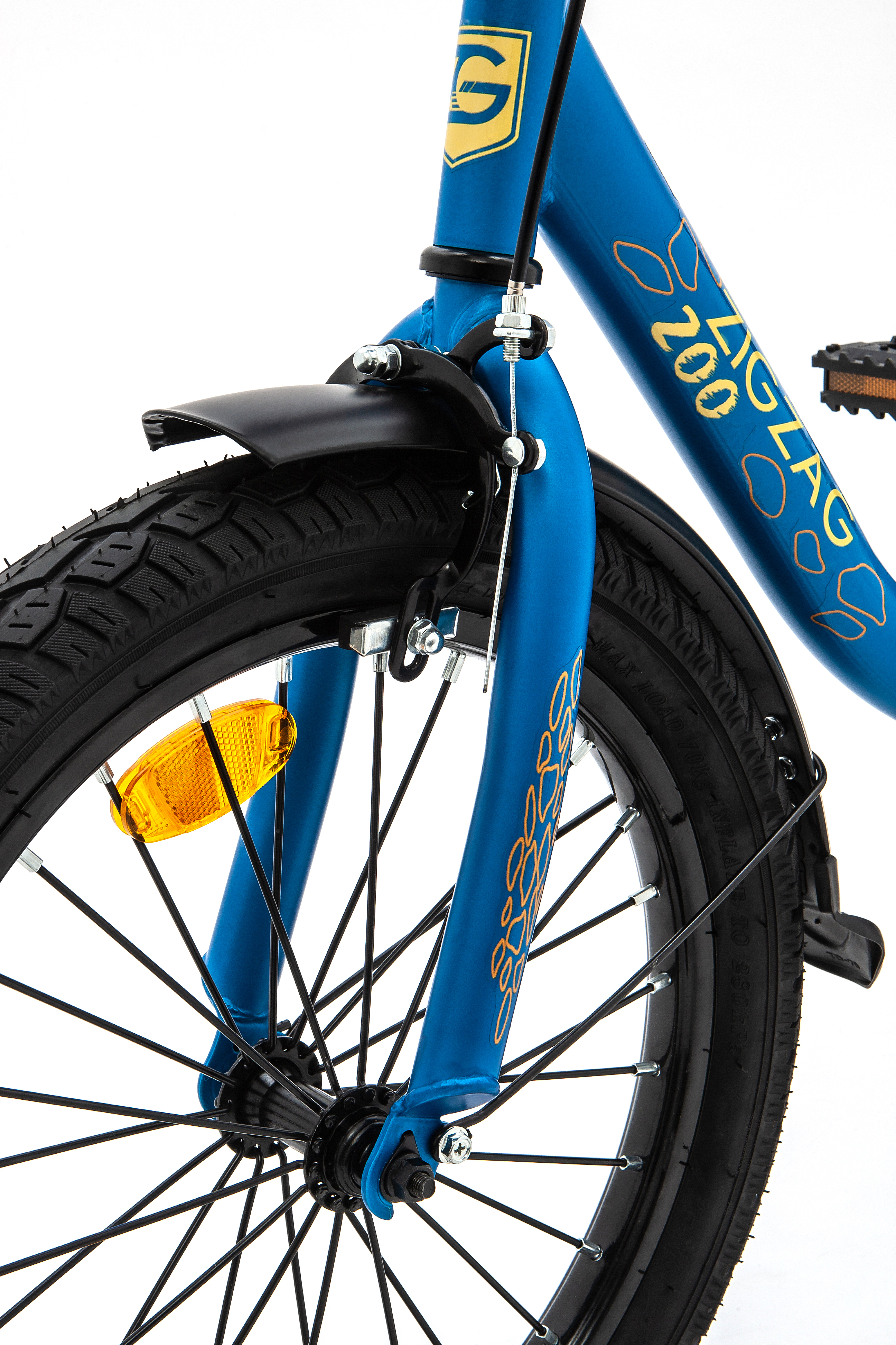 Двухколесный велосипед ZigZag 18 дюймов - фото 8