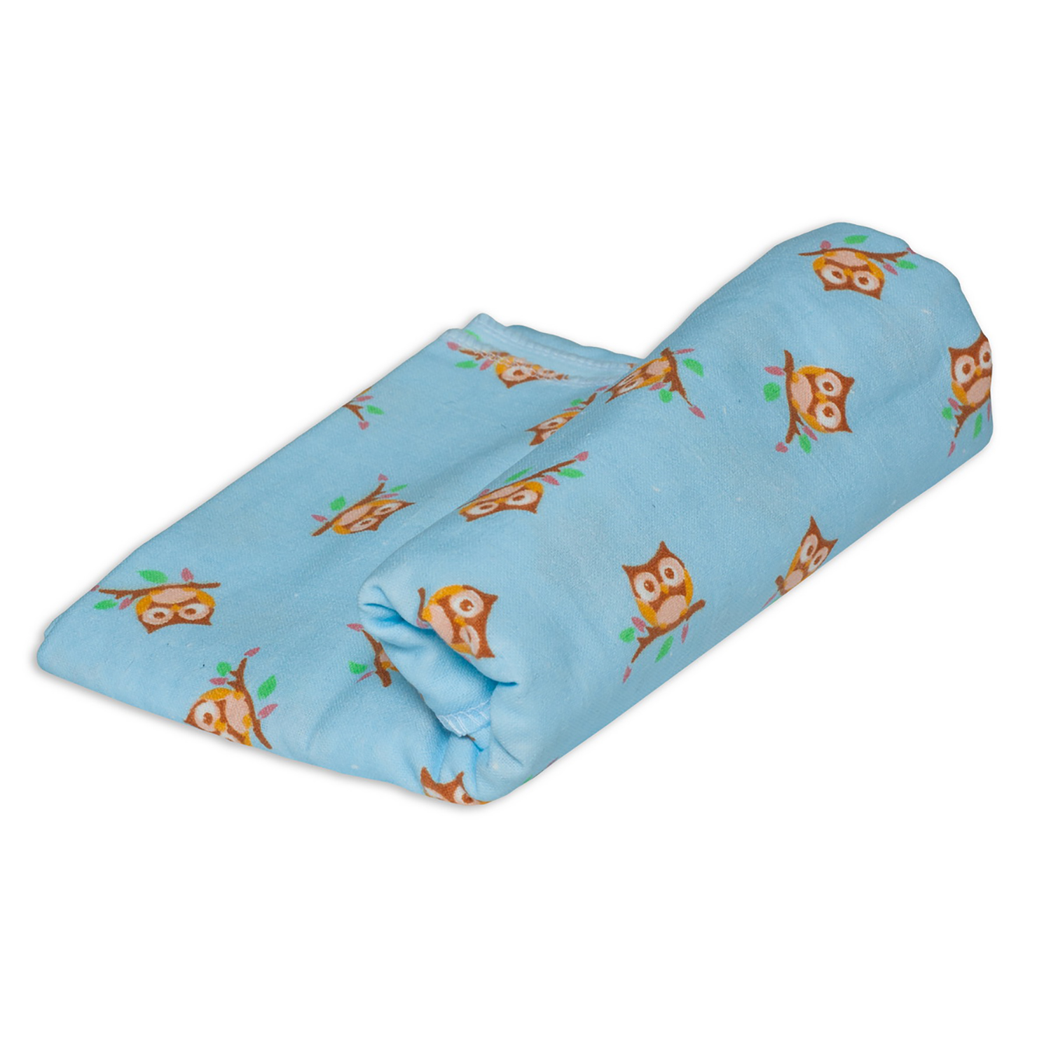 Пелёнка Чудо-Чадо Совушки фланель 85х120 см - фото 1
