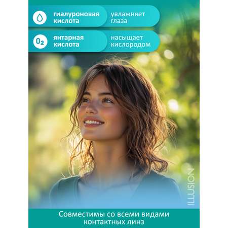 Раствор ILLUSION универсальный для мягких контактных линз 125 мл