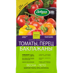 Сухое удобрение Добрая сила Томаты-Перец-Баклажаны 0.9кг