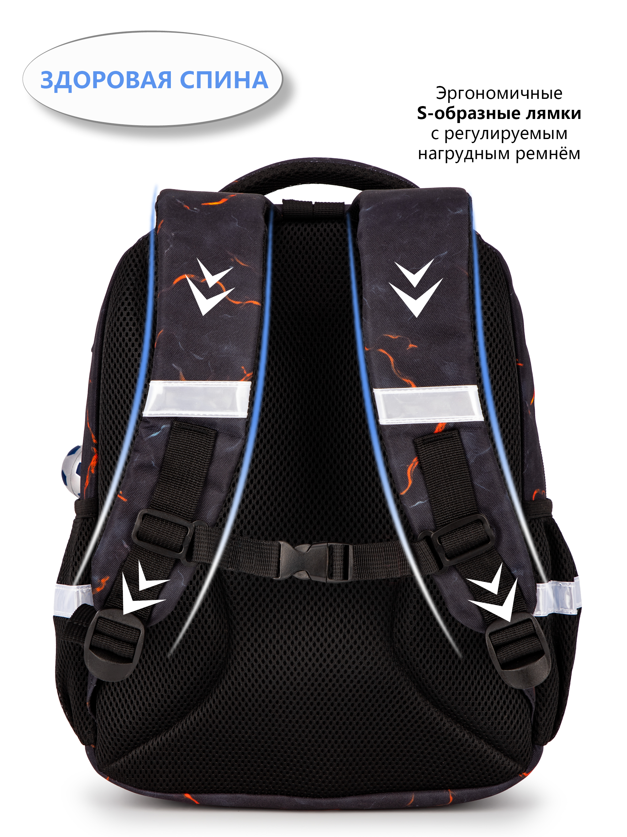 Рюкзак School Standard первокласснику набор 4 в 1 - фото 9