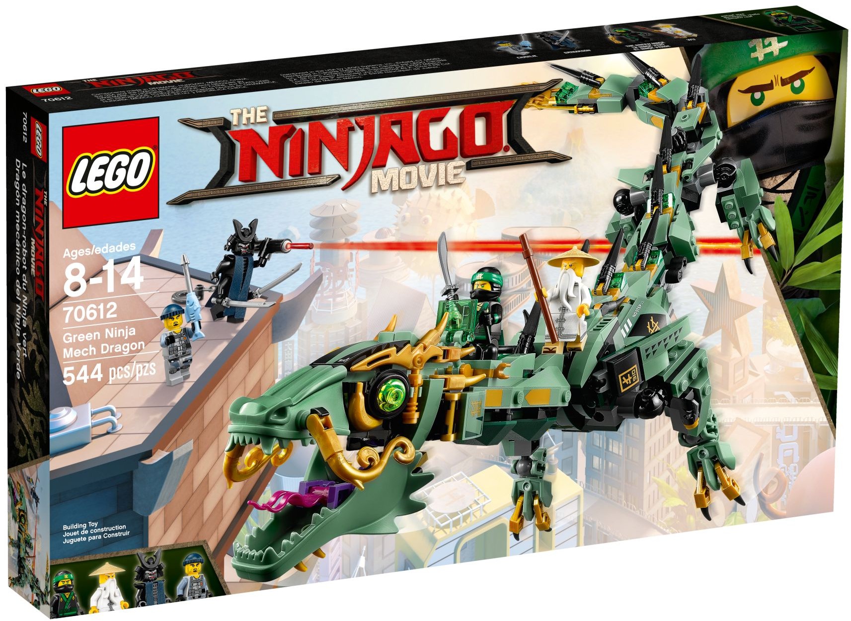 Конструктор LEGO NINJAGO 70612 544 дет. - фото 1