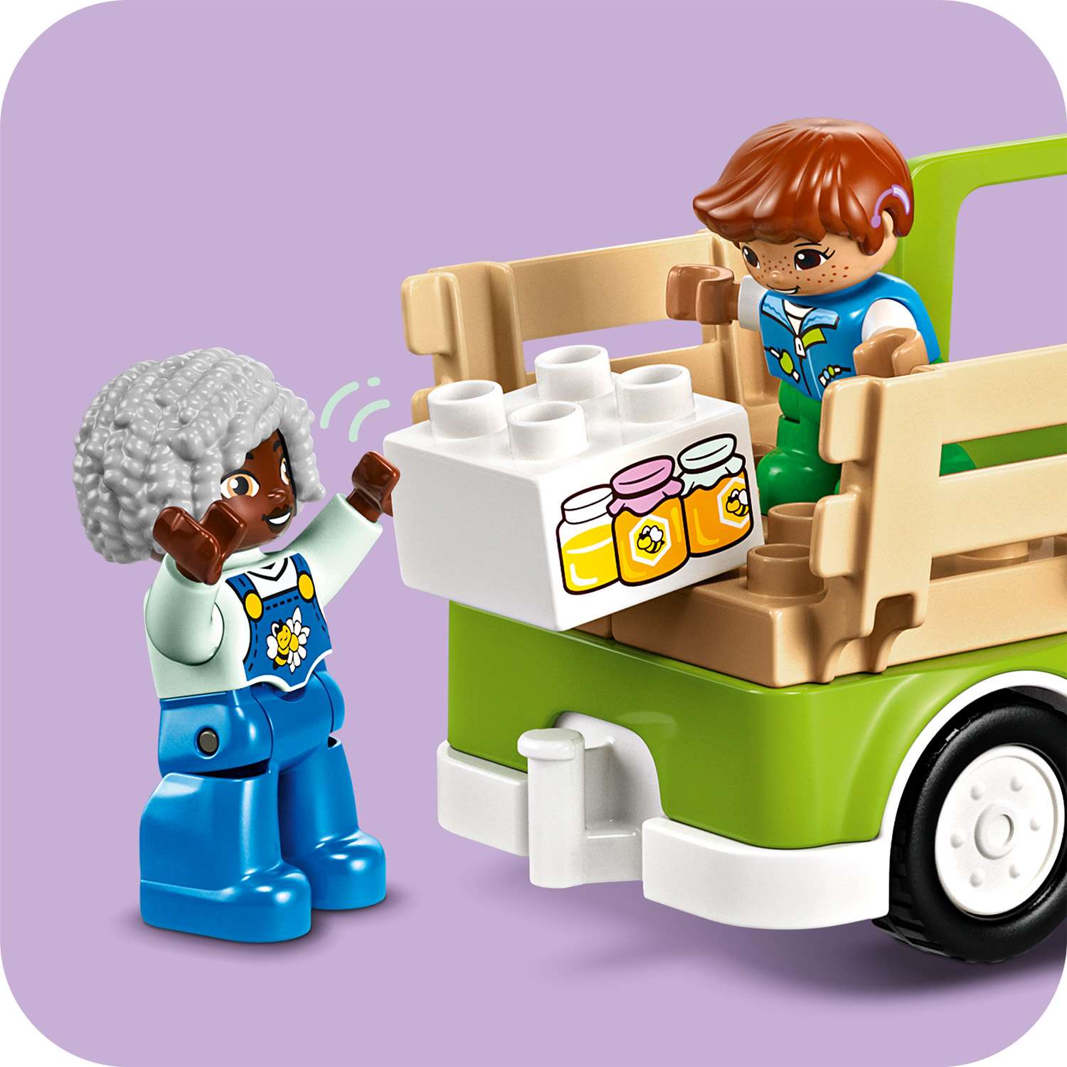 Конструктор LEGO DUPLO Уход за пчелами и ульями 22 дет. - фото 8
