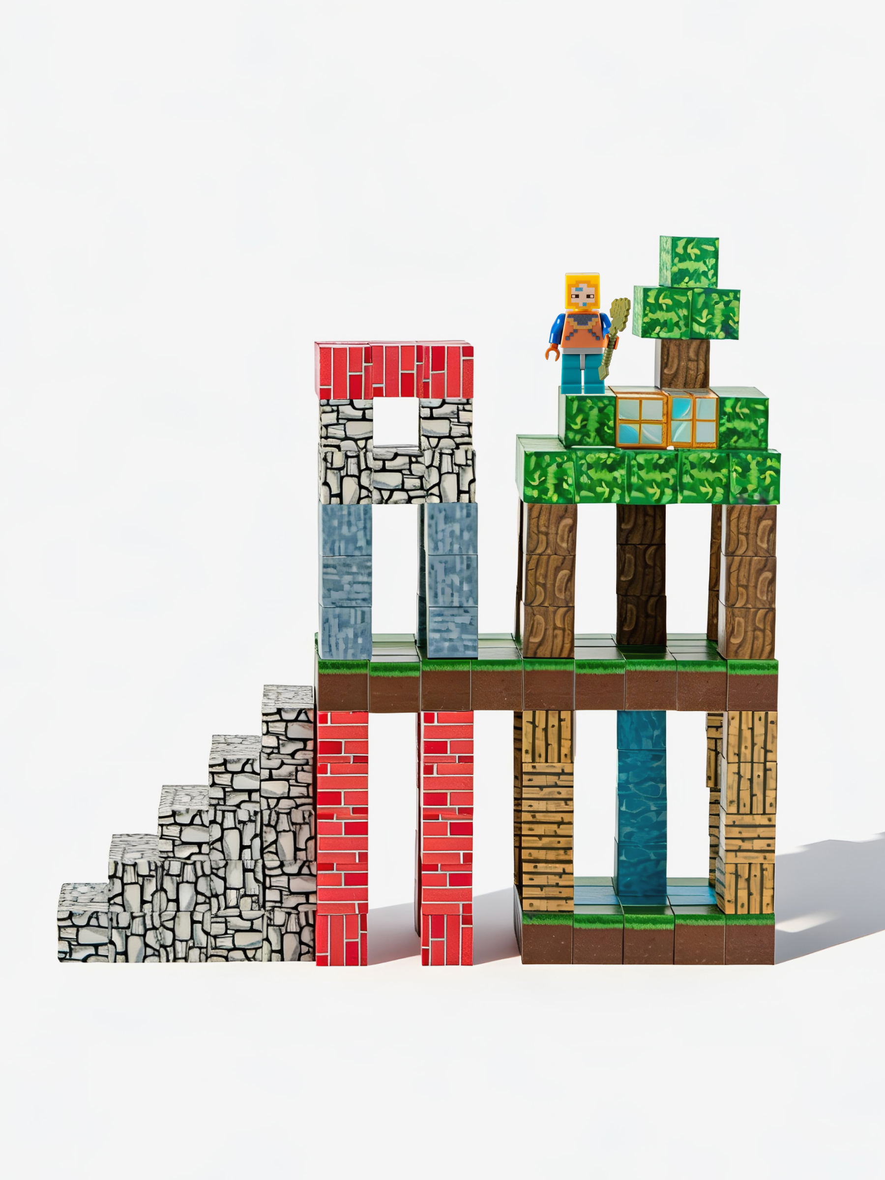 Конструктор SAYFUN toys магнитный 310 дет. - фото 14