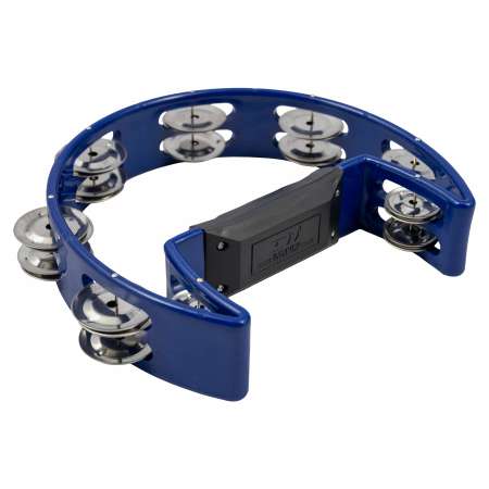 Тамбурин бубен EASTTOP DF102 BLUE Пластиковый Полукруг цвет синий