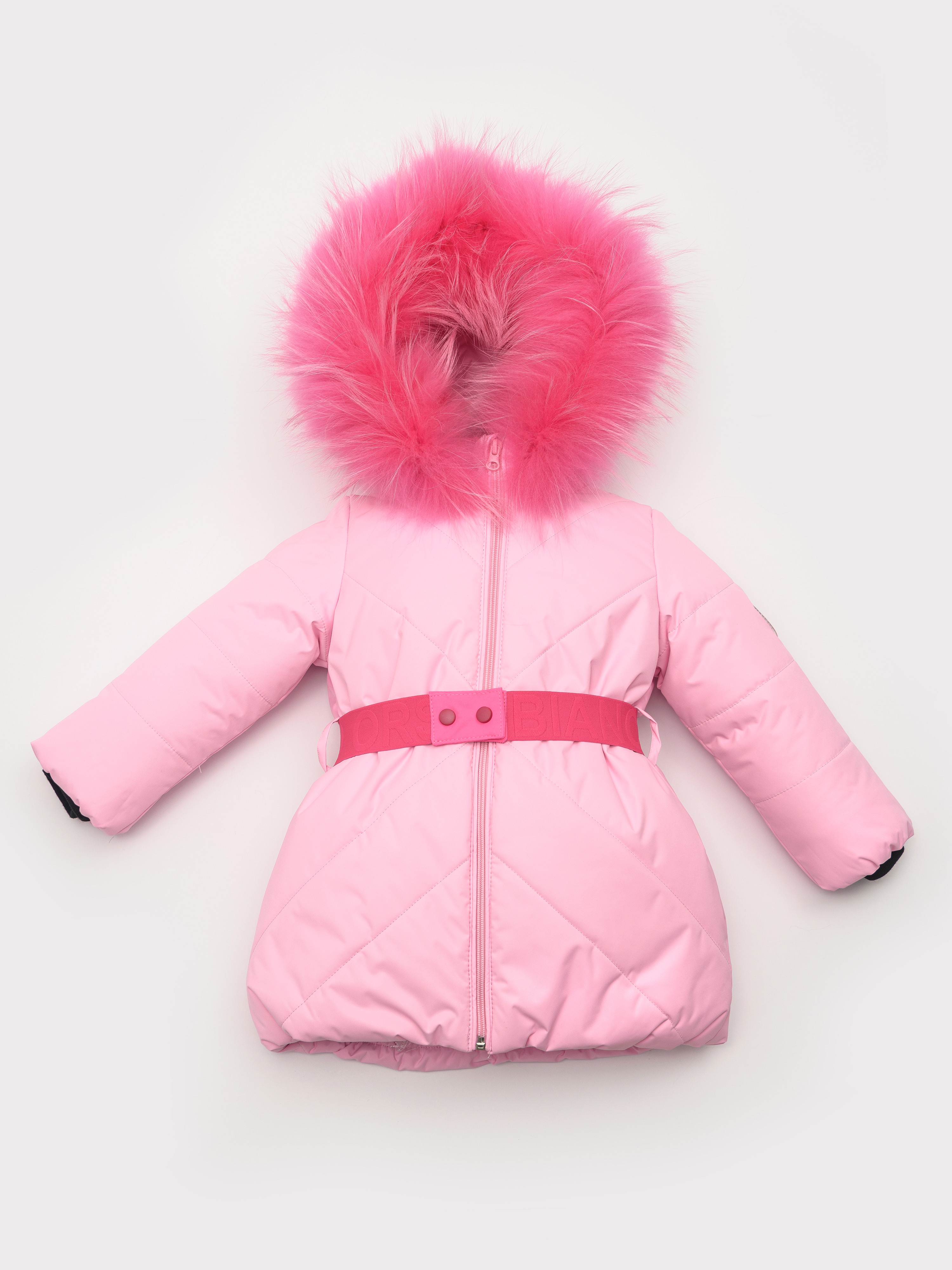Куртка и полукомбинезон Orso Bianco OB81162-32_св.розовый/ярк.розовый - фото 7