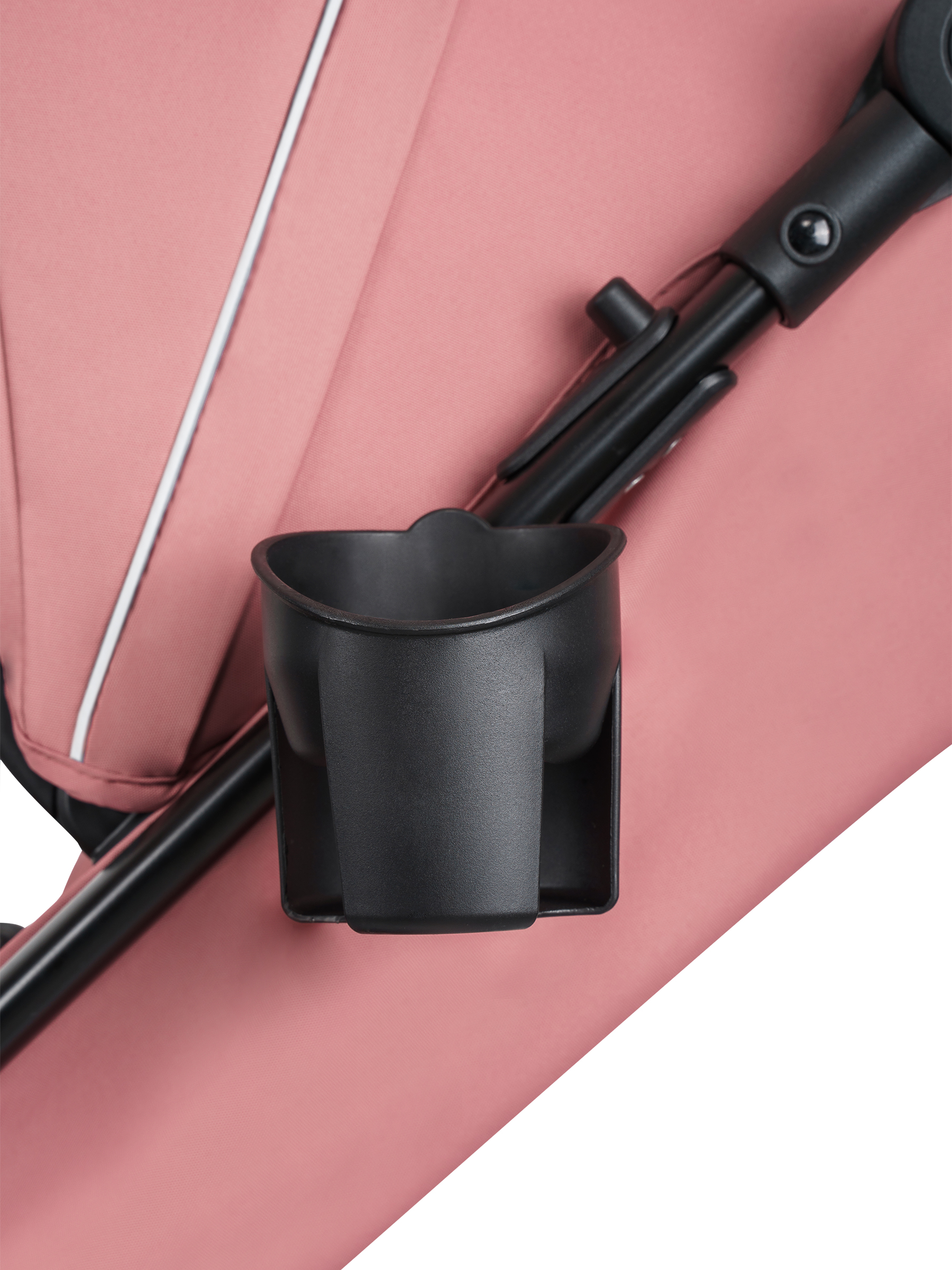 Коляска прогулочная JOVOLA Selena SL, всесезонная розовый - фото 31