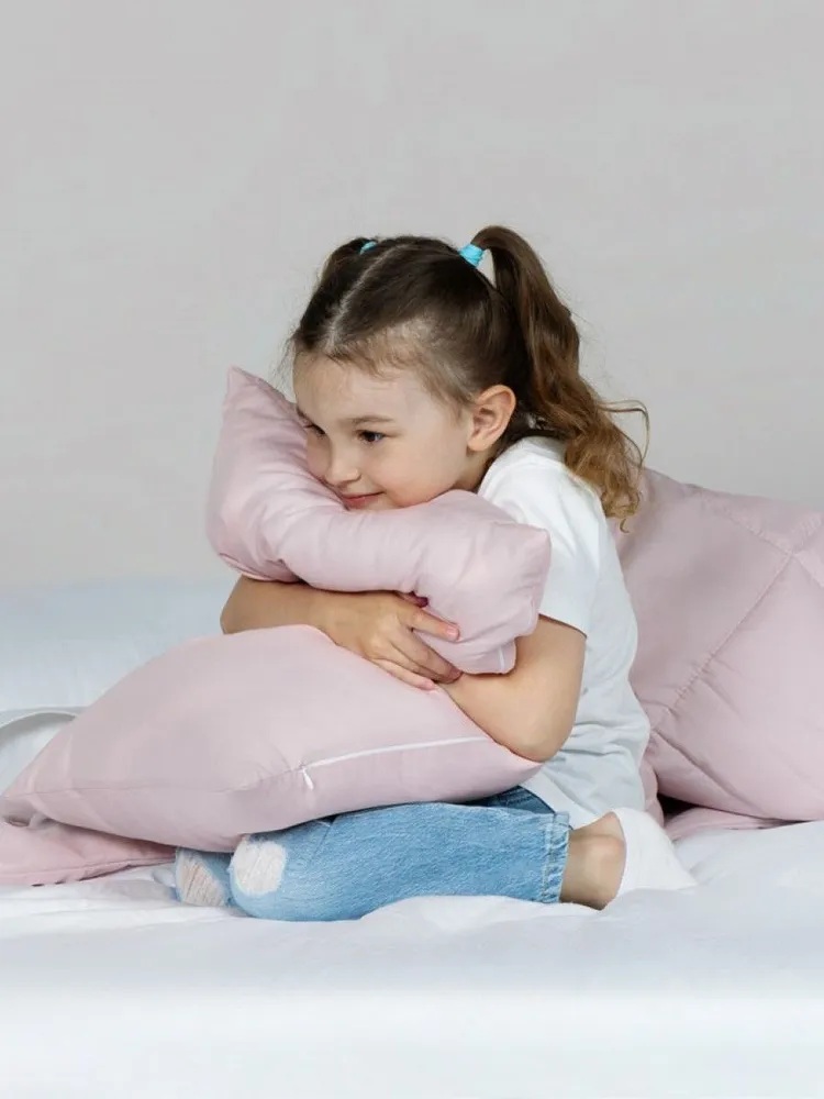 Одеяло askona kids Happy (pink) 140 x 205 см - фото 6