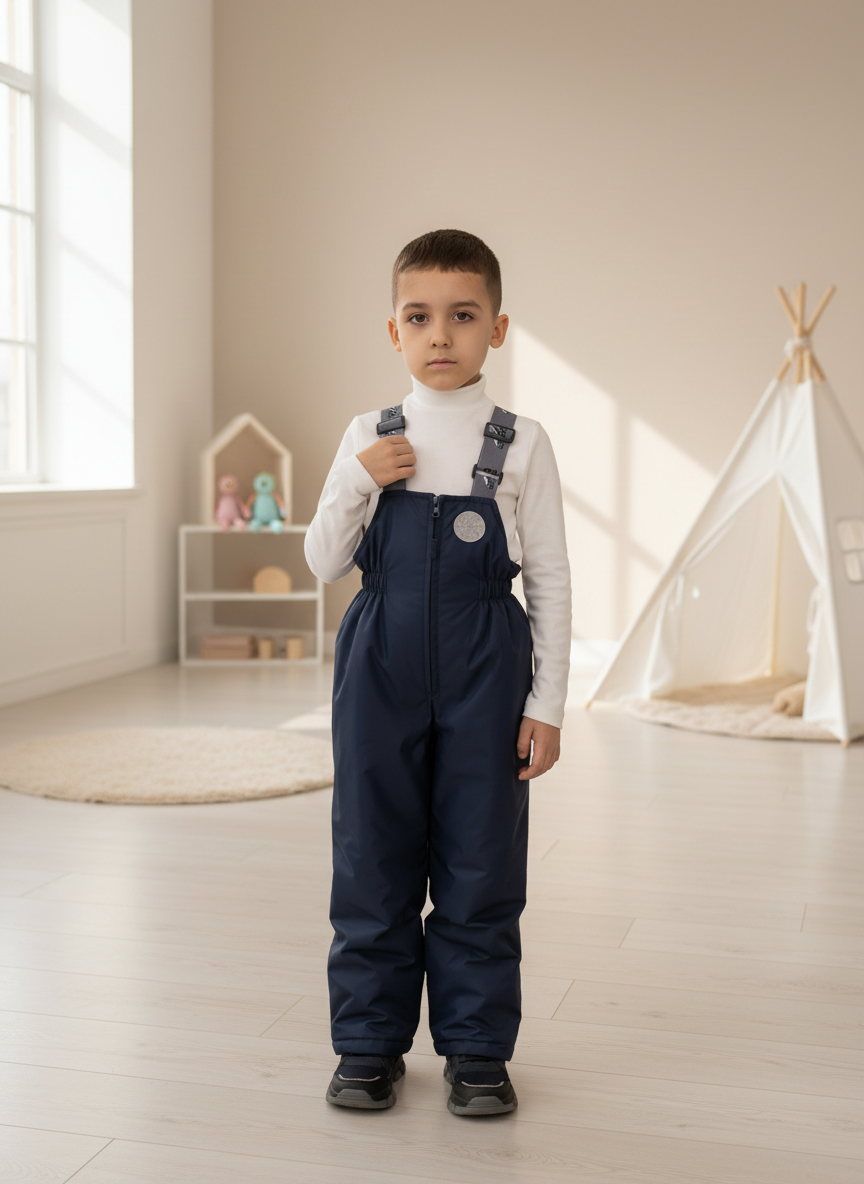 Полукомбинезон Arctic kids 60-013 т.синий - фото 14