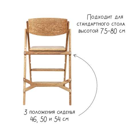 Стульчик для кормления Klapp Kids Klapp Kids high-chair трансформер