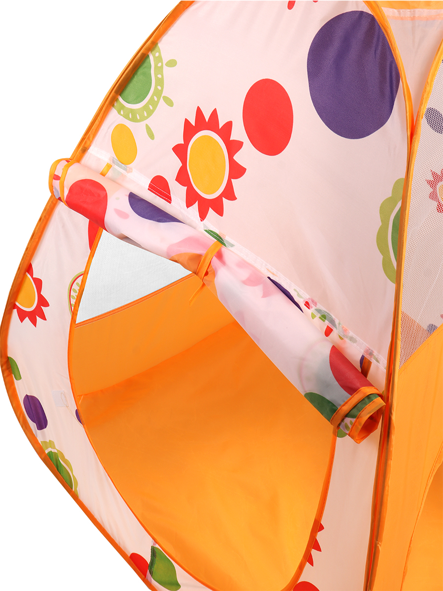 Палатка игровая Рыжий кот С туннелем / 290х120х96см / Арт. YS0411879 - фото 7