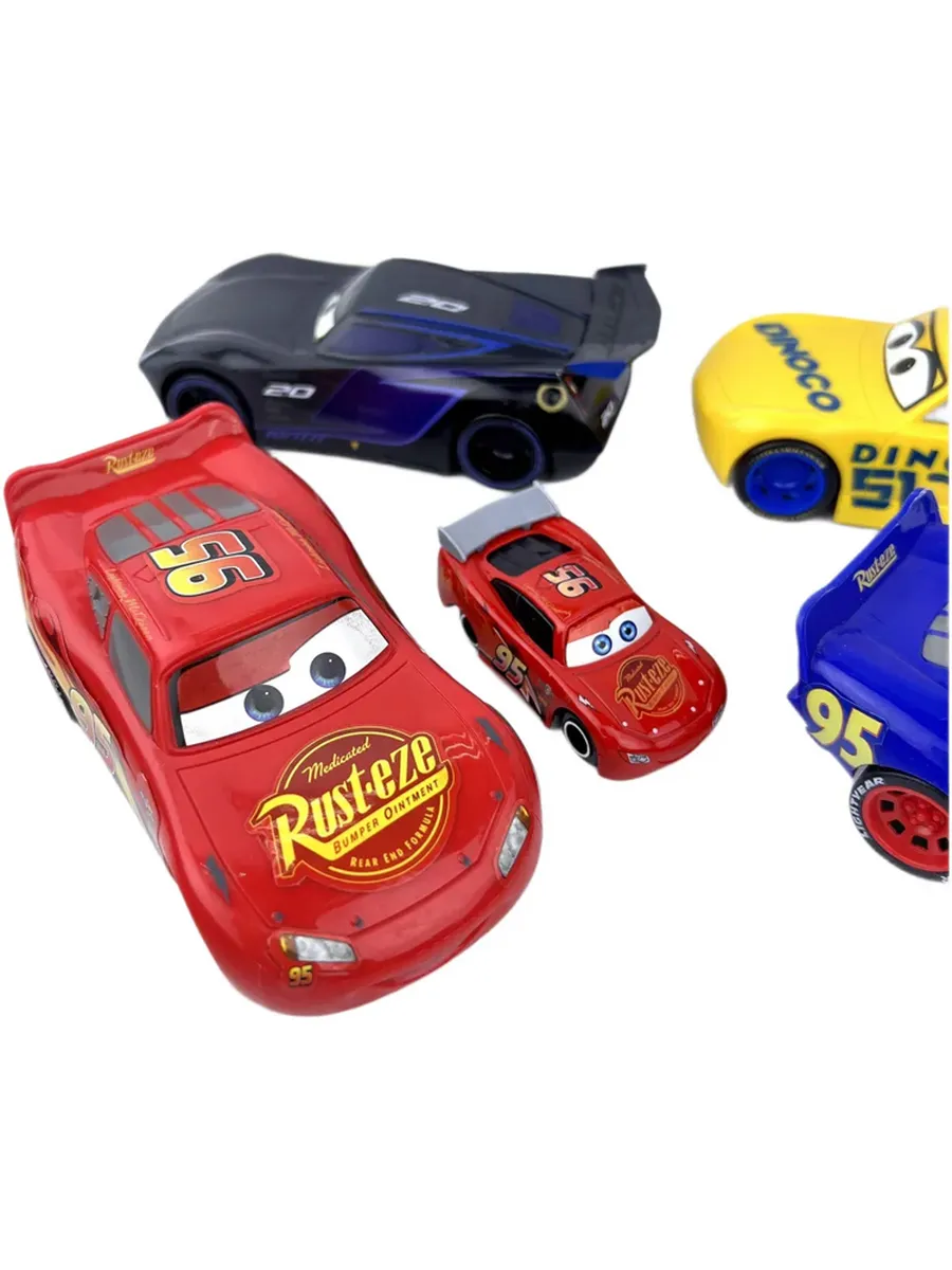 Игровой набор ТОТОША Машинки Тачки Маквин, 4 шт 1:43 3015 - фото 9