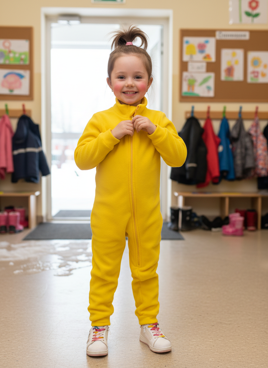 Комбинезон Утенок 286г(ш) желтый - фото 4