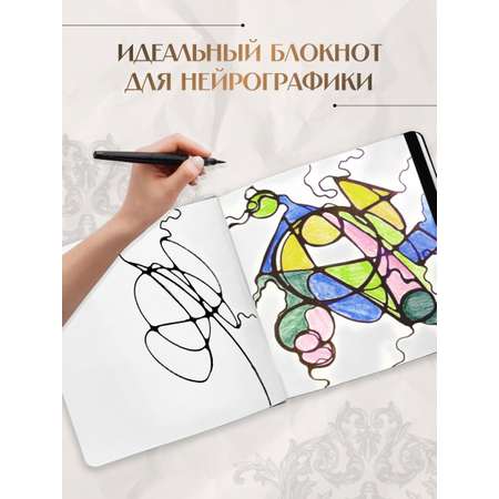 Скетчбук Проф-Пресс 20х20 см на резинке. А5 80 лист. 1 шт.