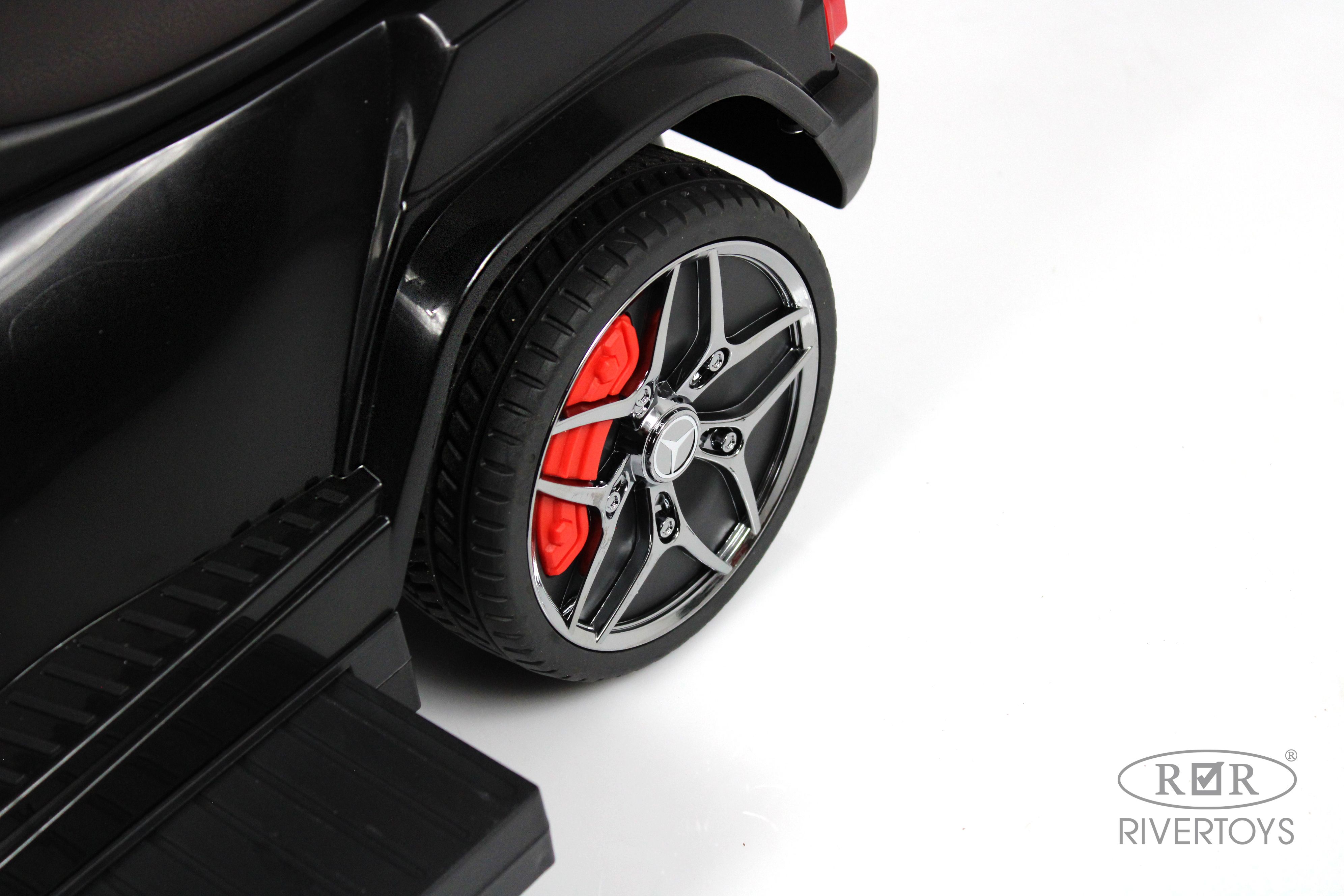 Каталка RIVERTOYS Mercedes-BenzG63 Black Diamond черный - фото 9