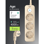 Сетевой фильтр AGNI TP-FD3E