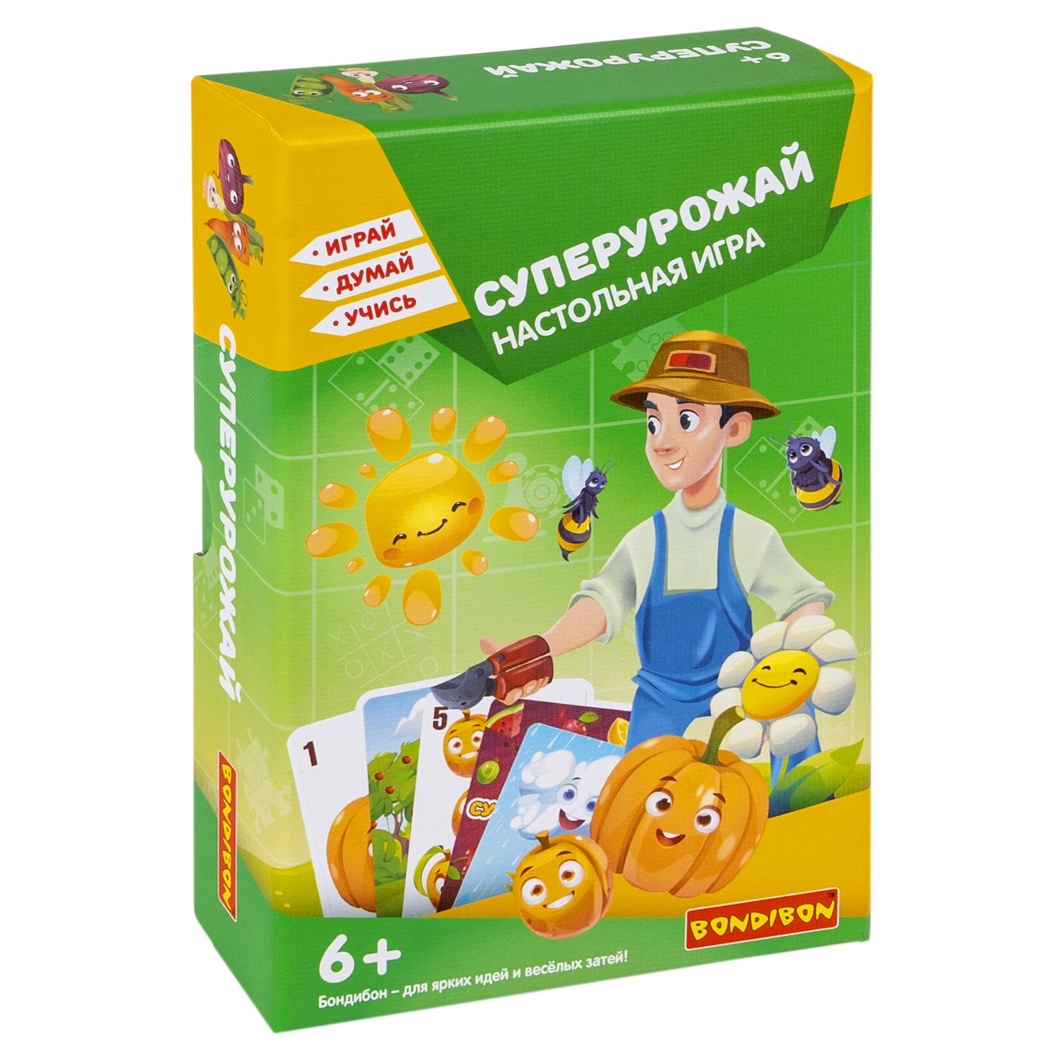 Настольная игра Bondibon для компании Суперурожай - фото 3