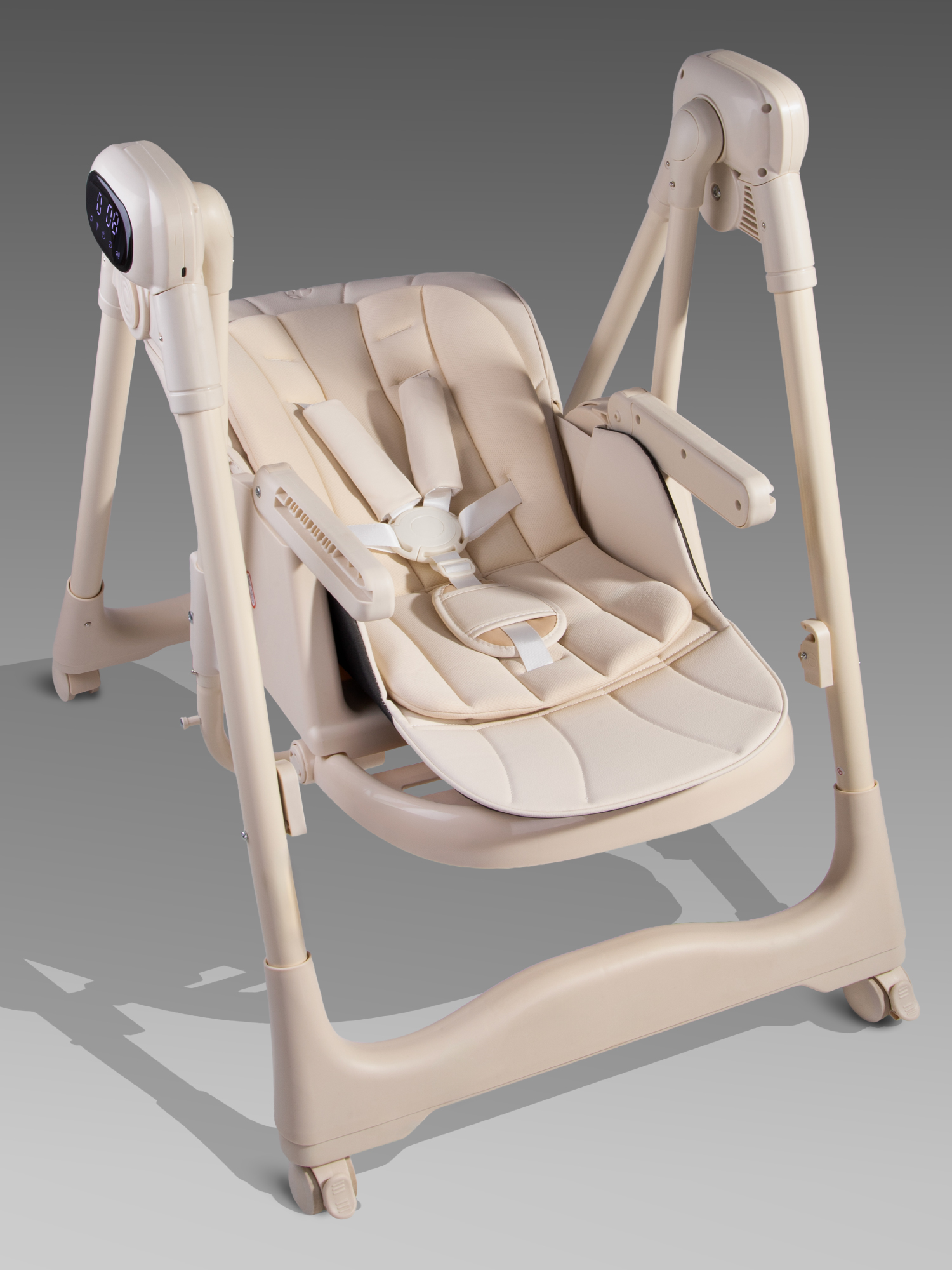 Стульчик для кормления Amarobaby Legacy бежевый - фото 27