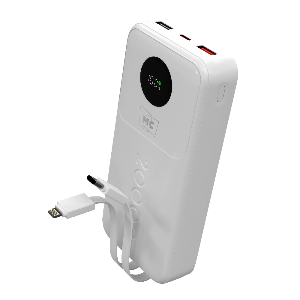 Внешний аккумулятор 20000mAh More Choice PB35-20 White - фото 1