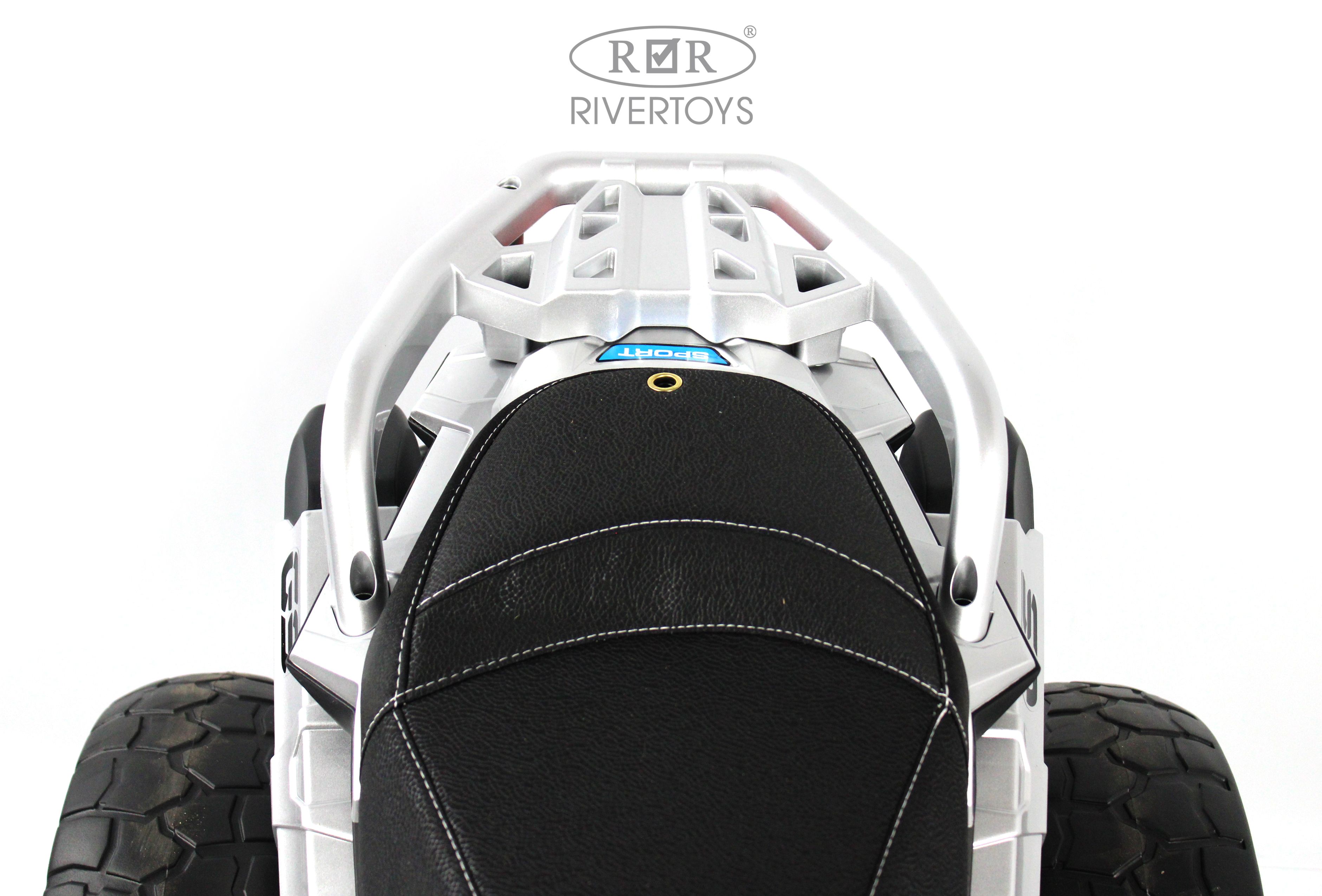 Электромотоцикл RIVERTOYS М111БХ-BLACK - фото 12