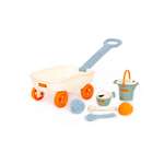 Песочный набор Полесье с тележкой 1 предм.