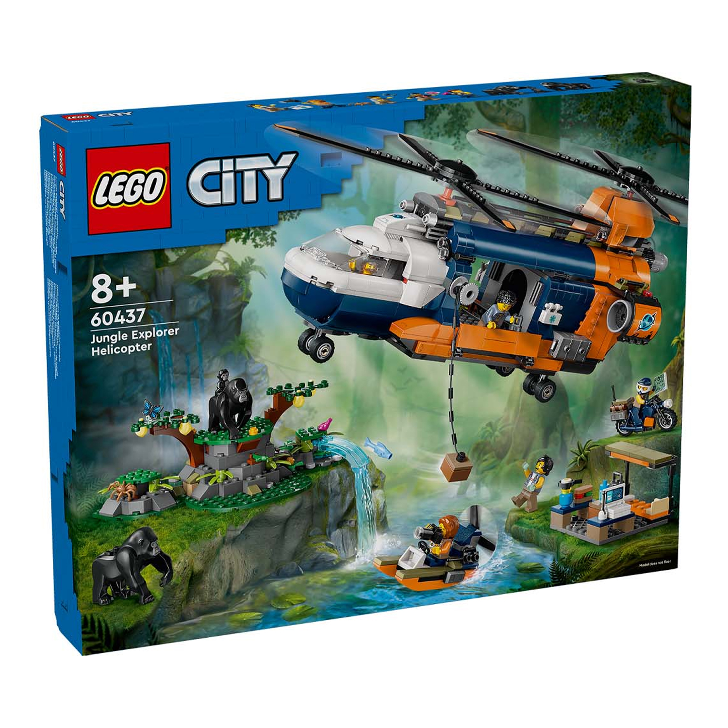 Конструктор LEGO City Вертолет исследователей 881 дет. - фото 13