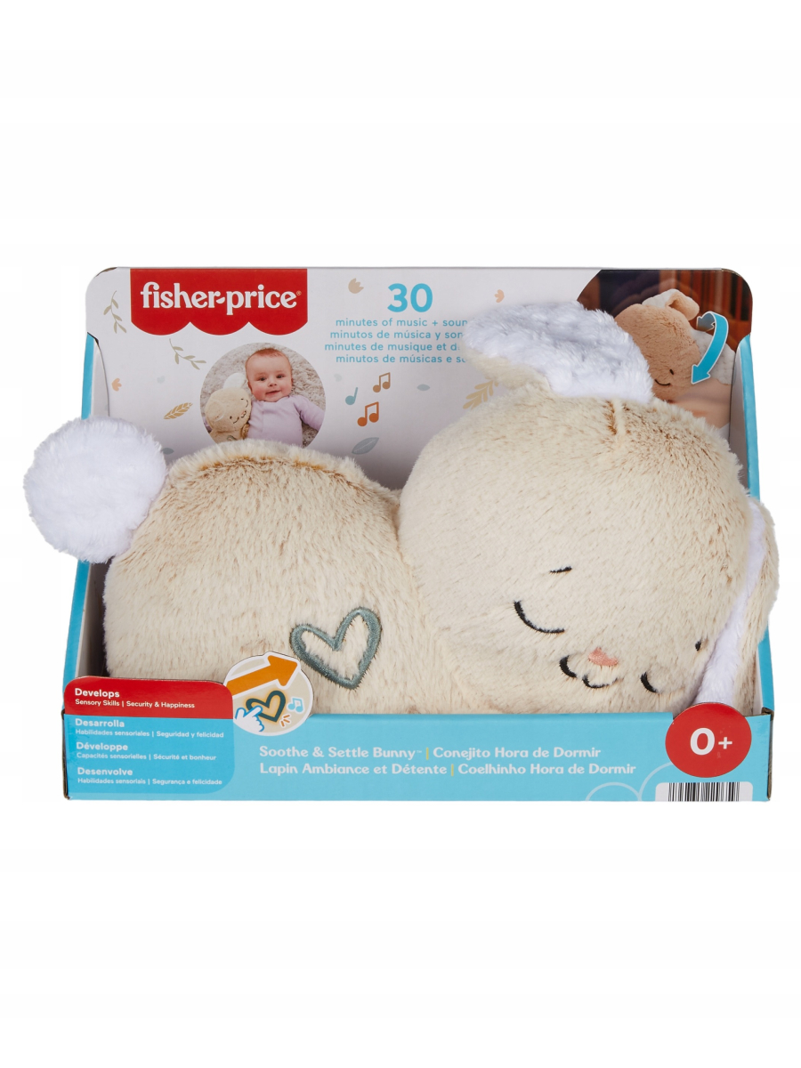 Игрушка Fisher Price комфортер HXG97 для засыпания зайчик - фото 7